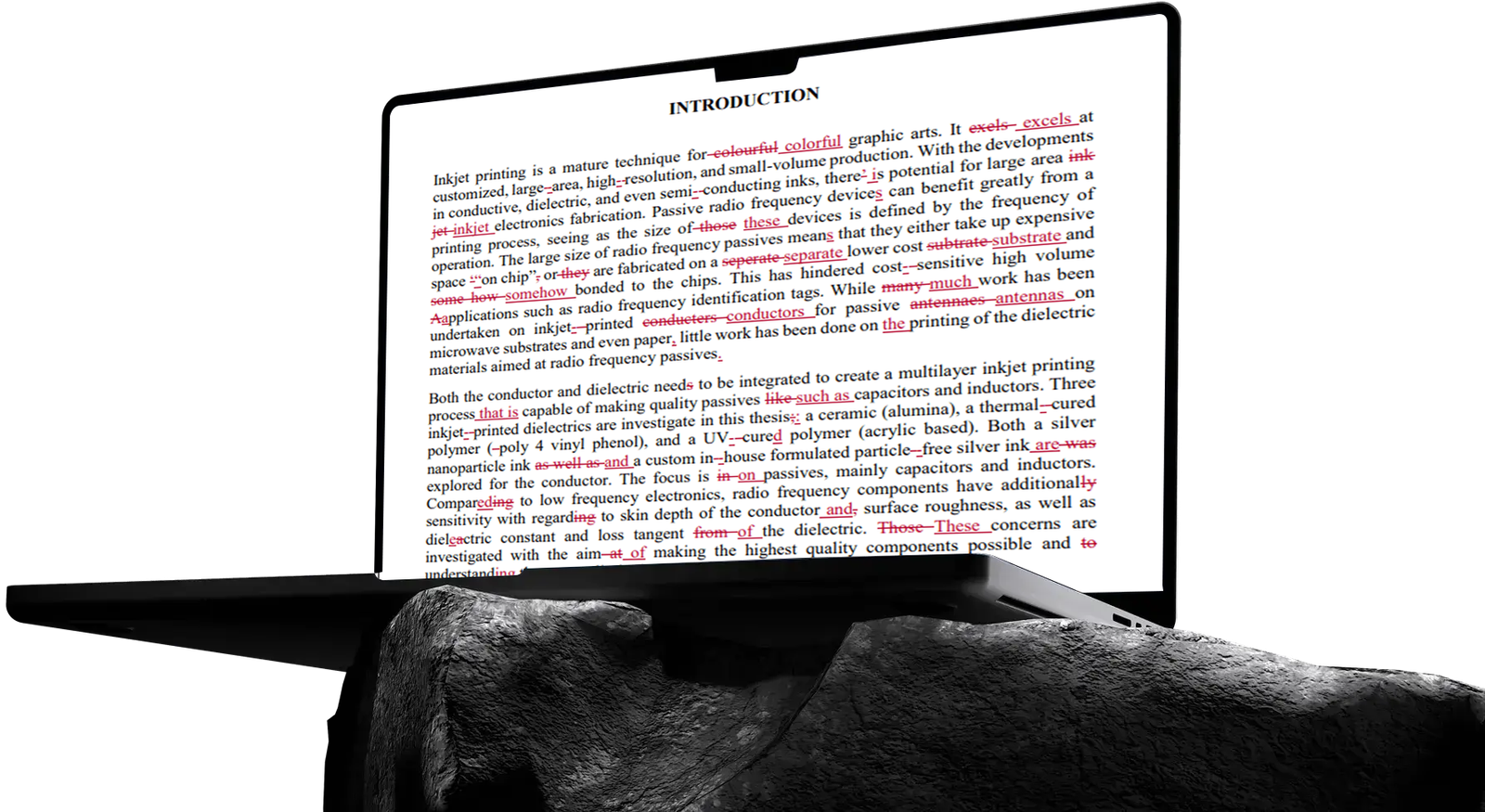 Laptop displaying Webflow editor with ocean kayaking website